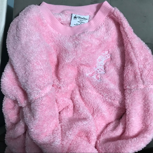 Disneyland Kids Fluffy Pink Jersey - Picture 2 of 2